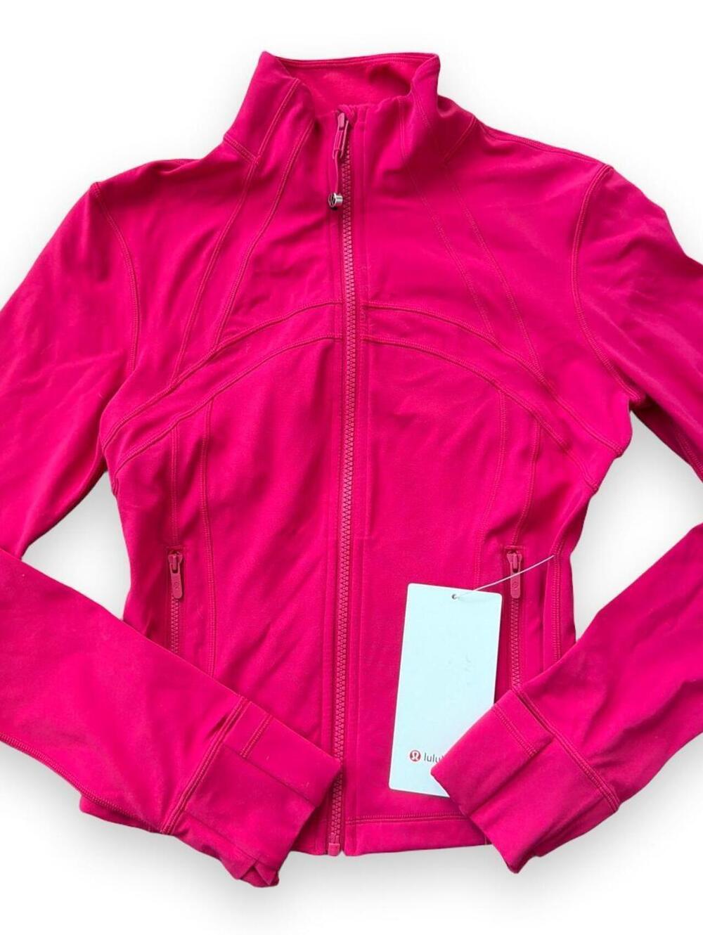 Lululemon Define Jacket in hot pink